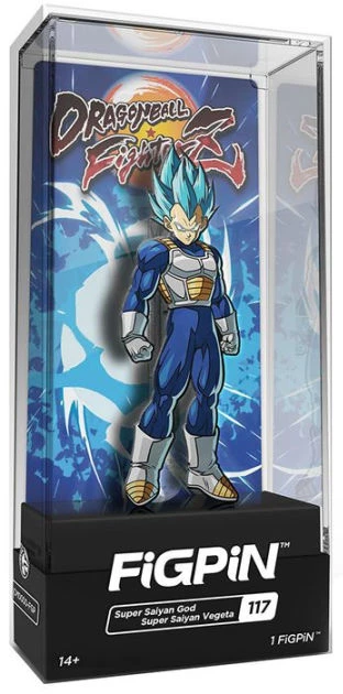 PiNS ON FiRE FiGPiN DRAGON BALL FiGHTERZ SUPER SAiYAN GOD SUPER SAiYAN VEGETA #117 3 PiNS ON FiRE FiGPiN DRAGON BALL FiGHTERZ SUPER SAiYAN GOD SUPER SAiYAN VEGETA #117