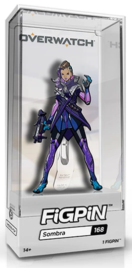 PiNS ON FiRE FiGPiN OVERWATCH SOMBRA #168 3 PiNS ON FiRE FiGPiN OVERWATCH SOMBRA #168