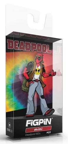 PiNS ON FiRE FiGPiN MiNi MARVEL DEADPOOL 60'S #M23 3 PiNS ON FiRE FiGPiN MiNi MARVEL DEADPOOL 60'S #M23
