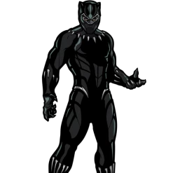 PiNS ON FiRE FiGPiN MARVEL AVENGERS INFiNiTY WAR BLACK PANTHER #110