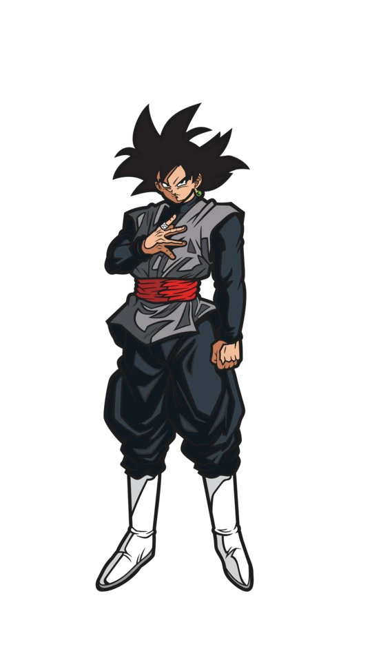 PiNS ON FiRE FiGPiN DRAGON BALL SUPER GOKU BLACK #121 4 PiNS ON FiRE FiGPiN DRAGON BALL SUPER GOKU BLACK #121