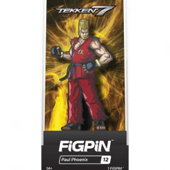 PiNS ON FiRE FiGPiN TEKKEN 7 PAUL PHOENiX #12 FiGPiN GAMES