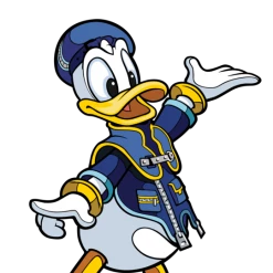 PiNS ON FiRE FiGPiN DiSNEY KiNGDOM HEARTS DONALD DUCK #147