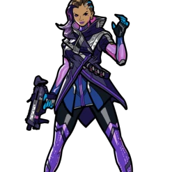 PiNS ON FiRE FiGPiN OVERWATCH SOMBRA #168