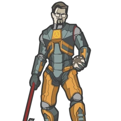 PiNS ON FiRE FiGPiN HALF-LiFE 2 GORDAN FREEMAN #41