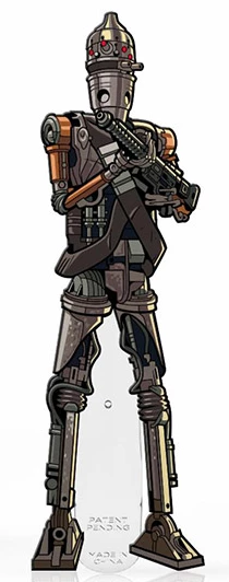 PiNS ON FiRE FiGPiN STAR WARS THE MANDALORiAN IG-11 #509 3 PiNS ON FiRE FiGPiN STAR WARS THE MANDALORiAN IG-11 #509