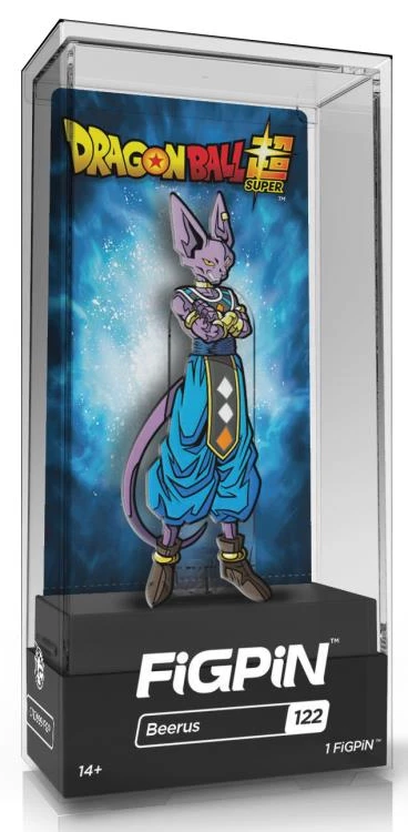 PiNS ON FiRE FiGPiN DRAGON BALL SUPER BEERUS #122 3 PiNS ON FiRE FiGPiN DRAGON BALL SUPER BEERUS #122