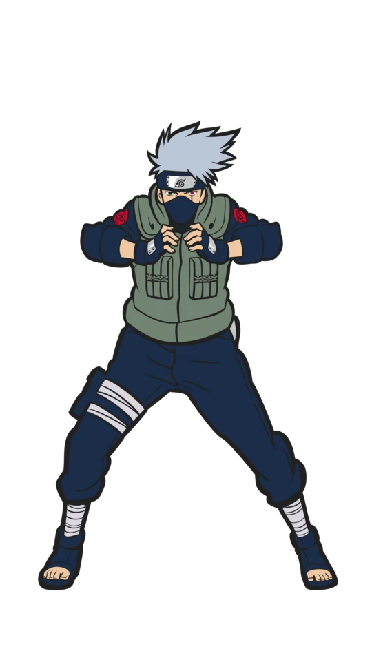 PiNS ON FiRE FiGPiN NARUTO SHiPPUDEN KAKASHi #93 4 PiNS ON FiRE FiGPiN NARUTO SHiPPUDEN KAKASHi #93