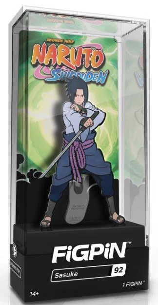 PiNS ON FiRE FiGPiN NARUTO SHiPPUDEN SASUKE #92 3 PiNS ON FiRE FiGPiN NARUTO SHiPPUDEN SASUKE #92