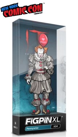 PiNS ON FiRE FiGPiN IT FiGPiN XL IT PENNYWiSE #X24 NYCC 2019 EXCLUSiVE 3 PiNS ON FiRE FiGPiN IT FiGPiN XL IT PENNYWiSE #X24 NYCC 2019 EXCLUSiVE