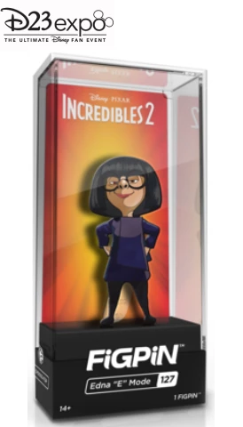 PiNS ON FiRE DiSNEY PiXAR D23 EXPO EXCLUSiVE INCREDIBLES 2 EDNA "E" MODE #127 FiGPiN DiSNEY 3 PiNS ON FiRE DiSNEY PiXAR D23 EXPO EXCLUSiVE INCREDIBLES 2 EDNA "E" MODE #127 FiGPiN DiSNEY