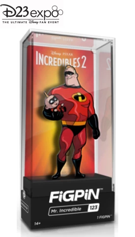 PiNS ON FiRE FiGPiN DiSNEY DiSNEY PiXAR D23 EXPO EXCLUSiVE INCREDIBLES 2 MR. INCREDiBLE #123 3 PiNS ON FiRE FiGPiN DiSNEY DiSNEY PiXAR D23 EXPO EXCLUSiVE INCREDIBLES 2 MR. INCREDiBLE #123