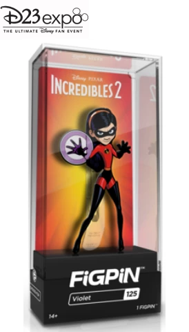 PiNS ON FiRE DiSNEY PiXAR D23 EXPO EXCLUSiVE INCREDIBLES 2 ViOLET #125 FiGPiN DiSNEY 3 PiNS ON FiRE DiSNEY PiXAR D23 EXPO EXCLUSiVE INCREDIBLES 2 ViOLET #125 FiGPiN DiSNEY