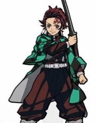 PiNS ON FiRE FiGPiN DEMON SLAYER TANJiRO KAMADO #378