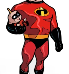 PiNS ON FiRE FiGPiN DiSNEY DiSNEY PiXAR D23 EXPO EXCLUSiVE INCREDIBLES 2 MR. INCREDiBLE #123