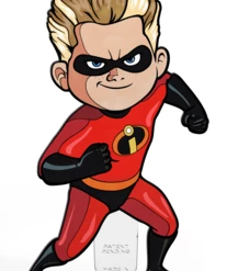 PiNS ON FiRE DiSNEY PiXAR D23 EXPO EXCLUSiVE INCREDIBLES 2 DASH #126