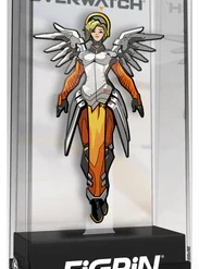 PiNS ON FiRE FiGPiN OVERWATCH MERCY #170 FiGPiN.COM EXCLUSiVE FiGPiN GAMES