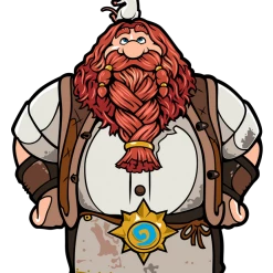 PiNS ON FiRE FiGPiN BLiZZARD HEARTHSTONE HARTH & SARGE #211 FiGPiN GAMES