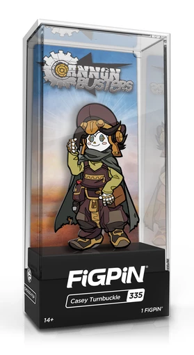 PiNS ON FiRE FiGPiN CANNON BUSTERS CASEY TURNBUCKLE #335
