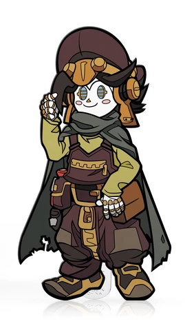 PiNS ON FiRE FiGPiN CANNON BUSTERS CASEY TURNBUCKLE #335