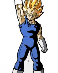 PiNS ON FiRE FiGPiN DRAGON BALL Z SUPER SAiYAN VEGETA #341