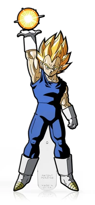 PiNS ON FiRE FiGPiN DRAGON BALL Z SUPER SAiYAN VEGETA #341
