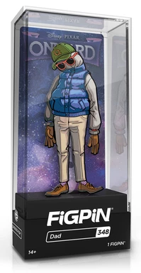 PiNS ON FiRE FiGPiN DiSNEY PiXAR ONWARD DAD (COMMON) #348 3 PiNS ON FiRE FiGPiN DiSNEY PiXAR ONWARD DAD (COMMON) #348