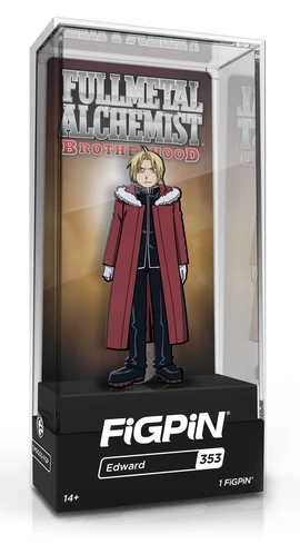 PiNS ON FiRE FiGPiN FULLMETAL ALCHEMiST EDWARD #353 2 PiNS ON FiRE FiGPiN FULLMETAL ALCHEMiST EDWARD #353