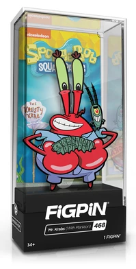 PiNS ON FiRE FiGPiN SPONGEBOB SQUAREPANTS MR. KRABS #468 3 PiNS ON FiRE FiGPiN SPONGEBOB SQUAREPANTS MR. KRABS #468