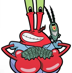 PiNS ON FiRE FiGPiN SPONGEBOB SQUAREPANTS MR. KRABS #468