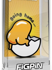 PiNS ON FiRE FiGPiN SANRiO GUDETAMA GOiNG HOME #513 LiMiTED EDiTiON