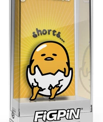 PiNS ON FiRE FiGPiN SANRiO GUDETAMA SHORTS #515 LiMiTED EDiTiON