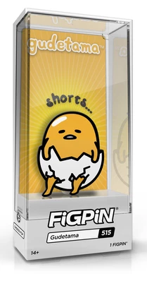 PiNS ON FiRE FiGPiN SANRiO GUDETAMA SHORTS #515 LiMiTED EDiTiON 3 PiNS ON FiRE FiGPiN SANRiO GUDETAMA SHORTS #515 LiMiTED EDiTiON
