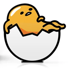 PiNS ON FiRE FiGPiN SANRiO GUDETAMA SiGH #516 LiMiTED EDiTiON FiGPiN LiMiTED EDiTiON