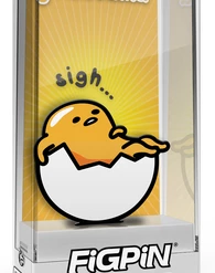 PiNS ON FiRE FiGPiN SANRiO GUDETAMA SiGH #516 LiMiTED EDiTiON FiGPiN LiMiTED EDiTiON