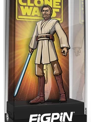 PiNS ON FiRE FiGPiN STAR WARS THE CLONE WARS OBi-WAN KENOBi #517