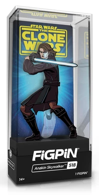 PiNS ON FiRE FiGPiN STAR WARS THE CLONE WARS ANAKiN SKYWALKER #518 3 PiNS ON FiRE FiGPiN STAR WARS THE CLONE WARS ANAKiN SKYWALKER #518