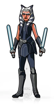 PiNS ON FiRE FiGPiN STAR WARS THE CLONE WARS AHSOKA TANO #520