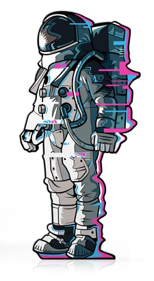 PiNS ON FiRE FiGPiN MTV MOON PERSON #522 3 PiNS ON FiRE FiGPiN MTV MOON PERSON #522