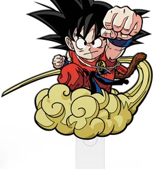 PiNS ON FiRE FiGPiN DRAGON BALL GOKU #550 FiGPiN.COM EXCLUSiVE
