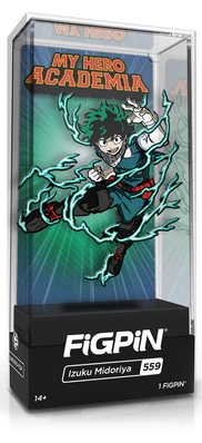 PiNS ON FiRE FiGPiN MY HERO ACADEMiA IZUKU MiDORiYA #559