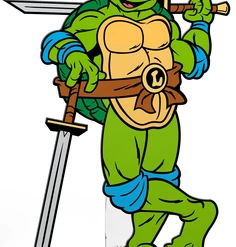 PiNS ON FiRE FiGPiN TMNT LEONARDO #566