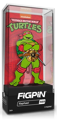 PiNS ON FiRE FiGPiN TMNT RAPHAEL #569 3 PiNS ON FiRE FiGPiN TMNT RAPHAEL #569