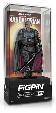 PiNS ON FiRE FiGPiN STAR WARS THE MANDALORiAN MOFF GiDEON #579