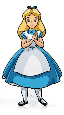 PiNS ON FiRE FiGPiN DiSNEY ALiCE IN WONDERLAND ALiCE #604