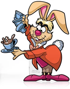 PiNS ON FiRE FiGPiN DiSNEY ALiCE IN WONDERLAND MARCH HARE #607 LiMiTED EDiTiON