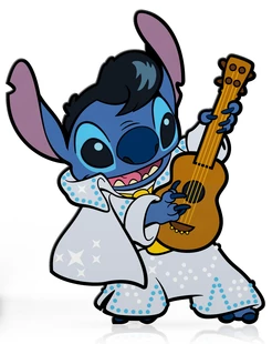 PiNS ON FiRE FiGPiN DiSNEY LiLO & STiTCH ELViS STiTCH #627 FiGPiN.COM EXCLUSiVE