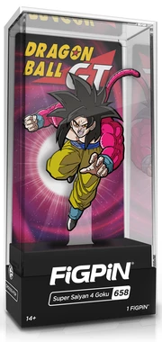 PiNS ON FiRE FiGPiN DRAGON BALL GT SUPER SAiYAN 4 GOKU #658 3 PiNS ON FiRE FiGPiN DRAGON BALL GT SUPER SAiYAN 4 GOKU #658