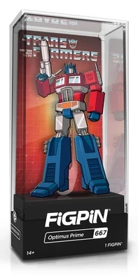PiNS ON FiRE FiGPiN TRANSFORMERS OPTiMUS PRiME #667