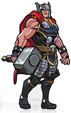 PiNS ON FiRE FiGPiN MARVEL CONTEST OF CHAMPiONS THOR #674 (FiRST EDiTiON)